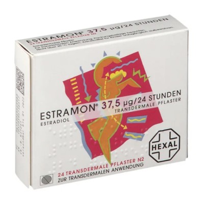 ЕСТРАМОН / ESTRAMON 37,5 μg/24 пластир трансдермальний 24 шт