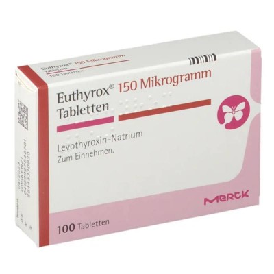 ЕУТІРОКС / EUTHYROX 150 Мкг таблетки 100 шт