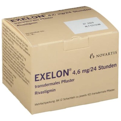 ЕКСЕЛОН / EXELON 4,6 мг/24 пластир трансдермальний 84 шт