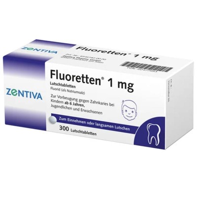 ФЛУОРЕТТЕН / FLUORETTEN 1,0 мг таблетки 300 шт