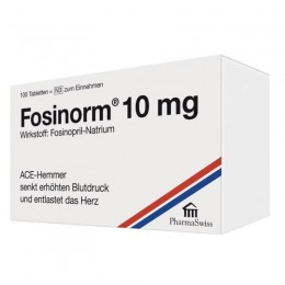 ФОЗИНОРМ / FOSINORM 10 мг таблетки 100 шт