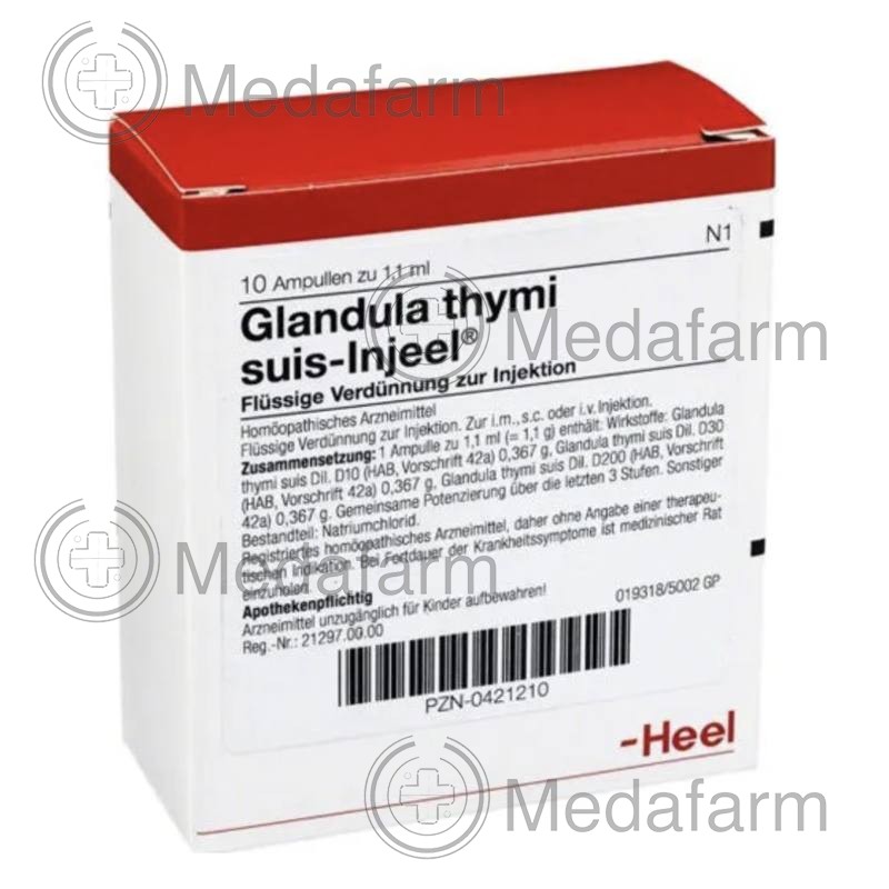 ГЛАНДУЛА ТИМУС / GLANDULA THYMI ампулы 10 шт