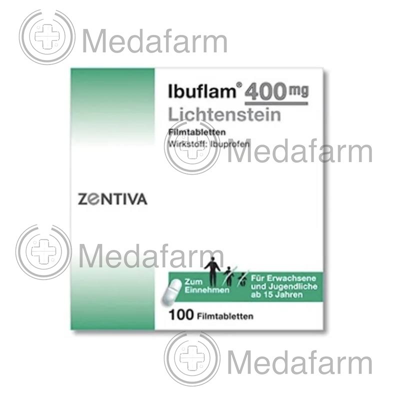 ИБУФЛАМ / IBUFLAM 400 мг табл. п/о. 100 шт
