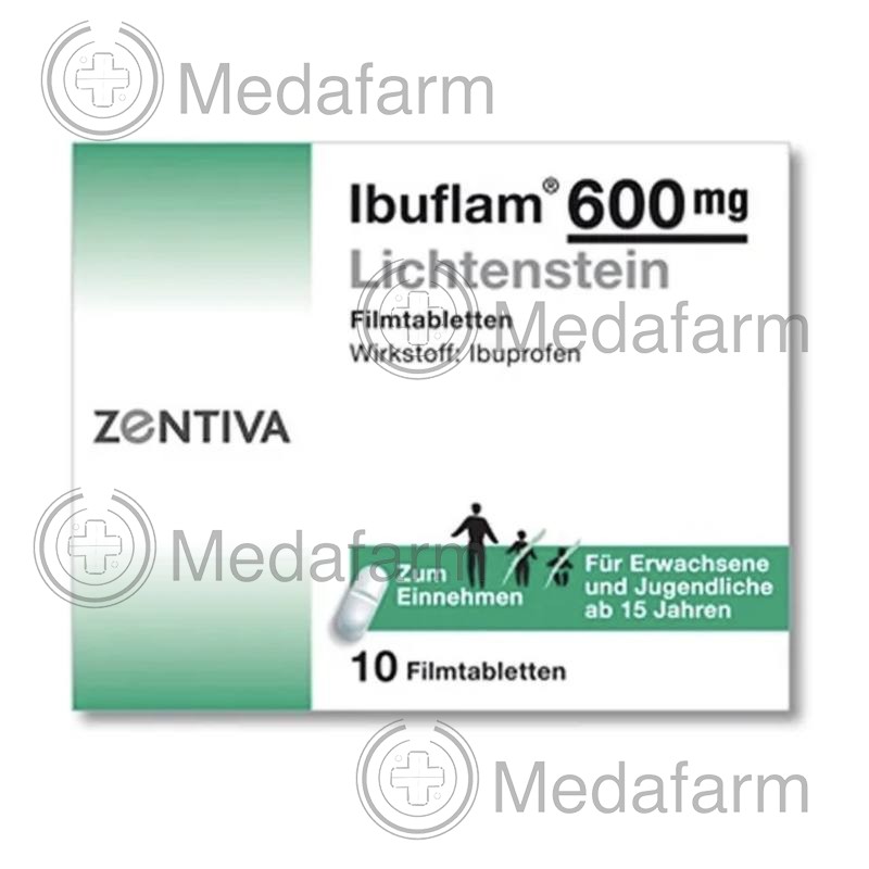 ИБУФЛАМ / IBUFLAM 600 мг табл. п/о. 10 шт