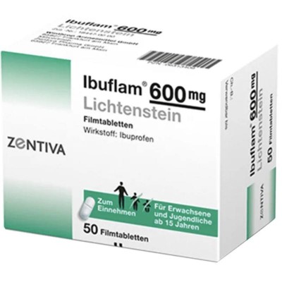 ІБУФЛАМ / IBUFLAM 600 мг табл. в/о 50 шт