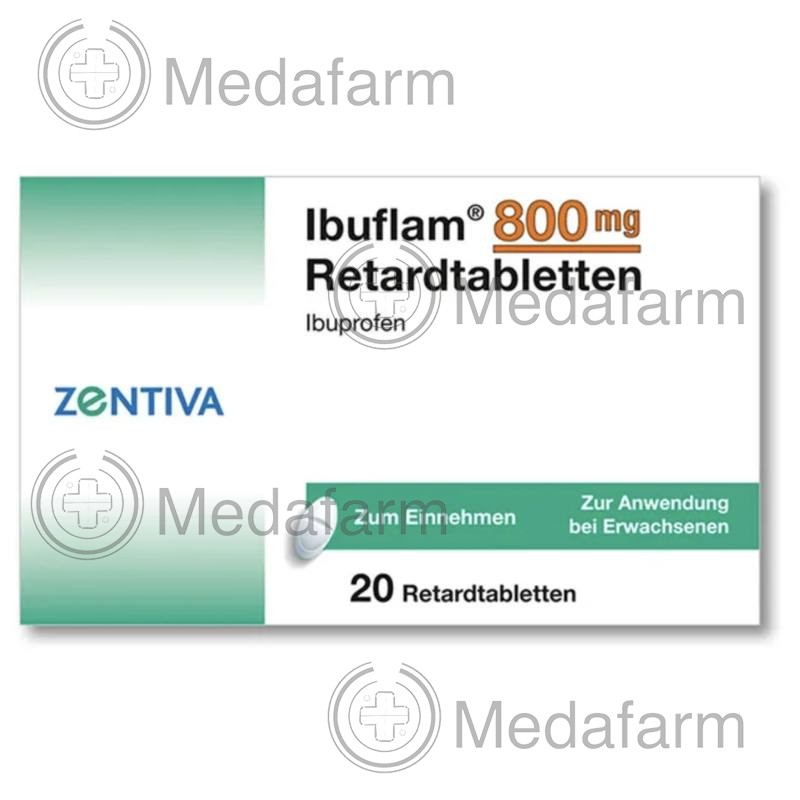 ИБУФЛАМ / IBUFLAM 800 мг табл. пролонг. 20 шт