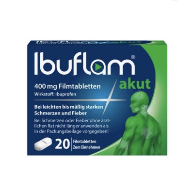ІБУФЛАМ / IBUFLAM 400 мг табл. в/о 20 шт