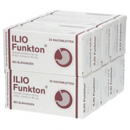 ИЛИО ФУНКТОН / ILIO FUNKTON жевательные таблетки 10x20 шт
