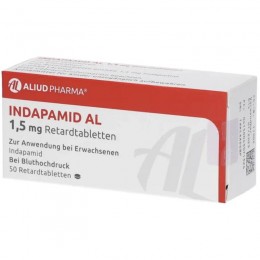 ИНДАПАМИД / INDAPAMID 1,5 мг табл. пролонг. 50 шт