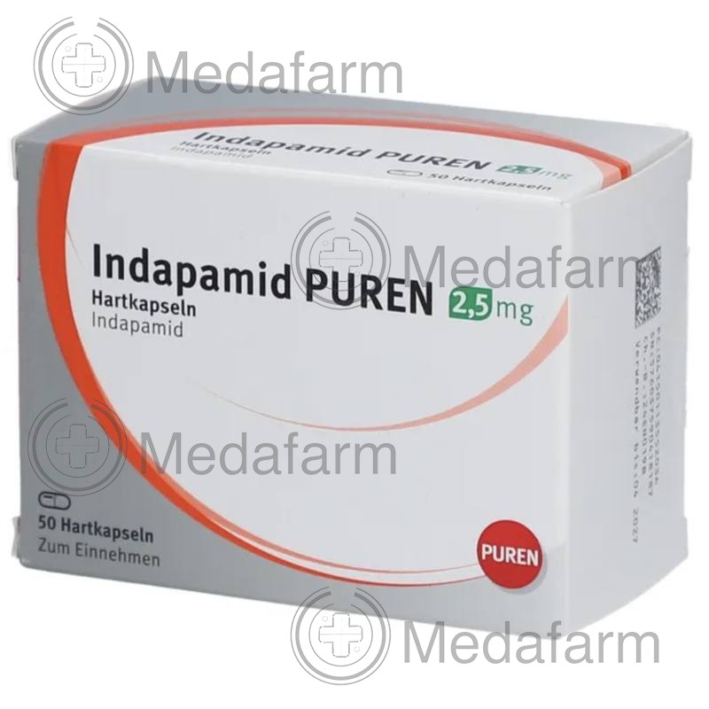 ІНДАПАМІД / INDAPAMID 2,5 мг тв. капс. 50 шт