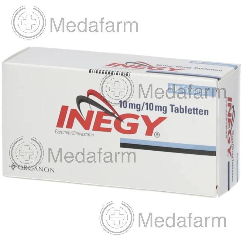 ИНЕДЖИ / INEGY 10 мг/10 мг таблетки 100 шт