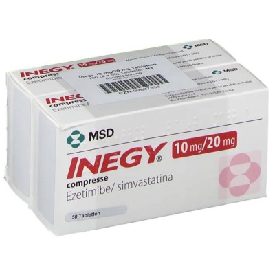 ІНЕДЖІ / INEGY 10 мг/20 мг таблетки 100 шт