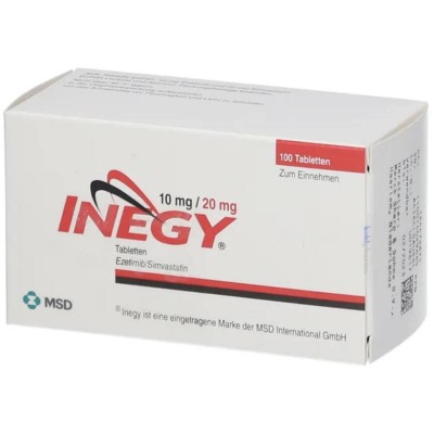 ІНЕДЖІ / INEGY 10 мг/20 мг таблетки 100 шт