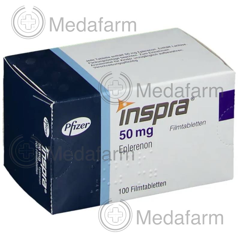 ІНСПРА / INSPRA 50 мг табл. в/о 100 шт