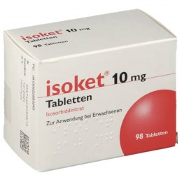 ІЗОКЕТ / ISOKET 10 мг таблетки 98 шт