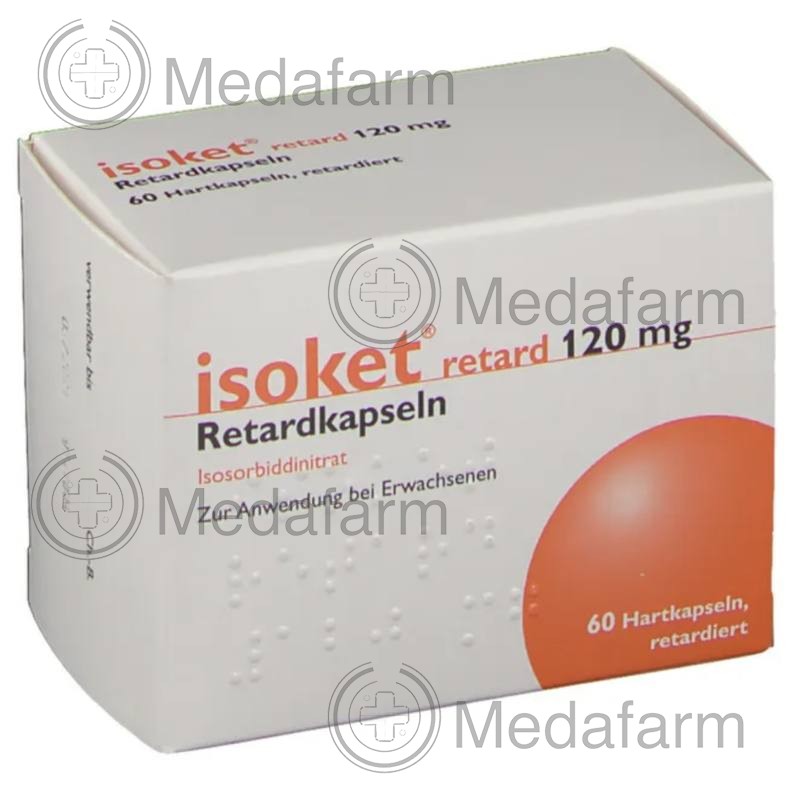 ІЗОКЕТ / ISOKET 120 мг капс. сповіл. вивіл. 60 шт