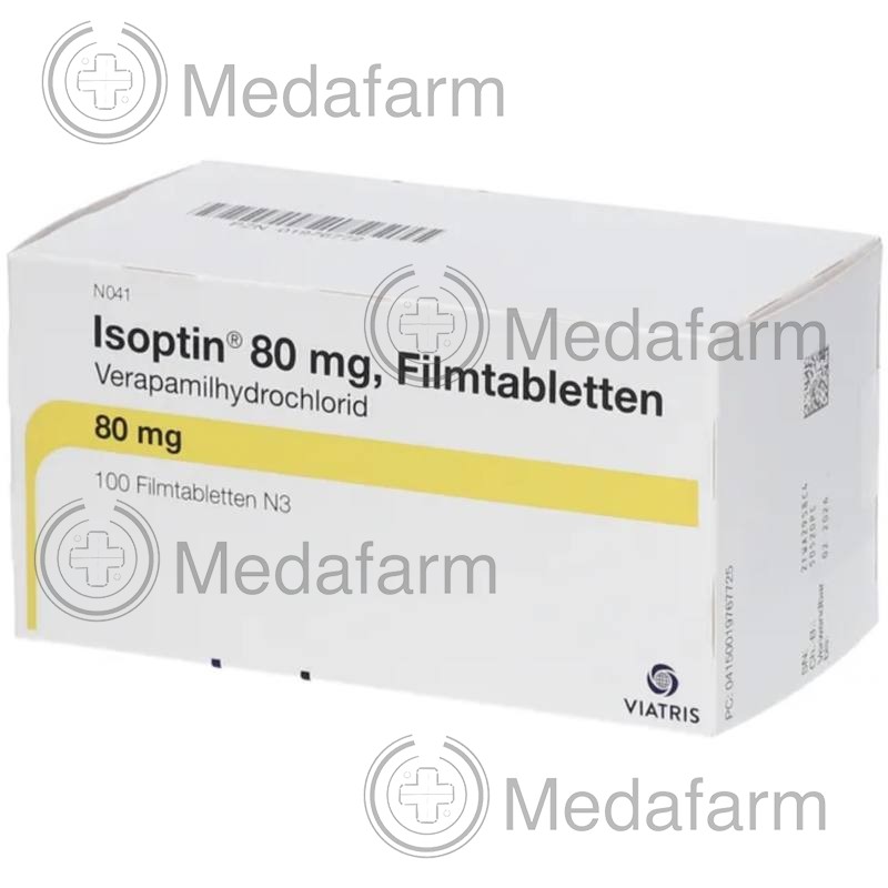 ИЗОПТИН / ISOPTIN 80 мг табл. п/о. 100 шт