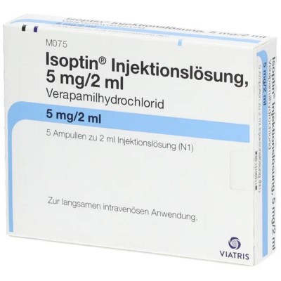 ИЗОПТИН / ISOPTIN р-н д/инъекц. 5x2 мл