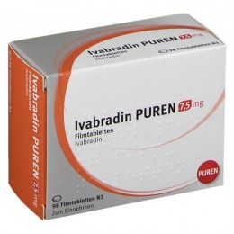 ИВАБРАДИН / IVABRADIN 7,5 мг табл. п/о. 98 шт