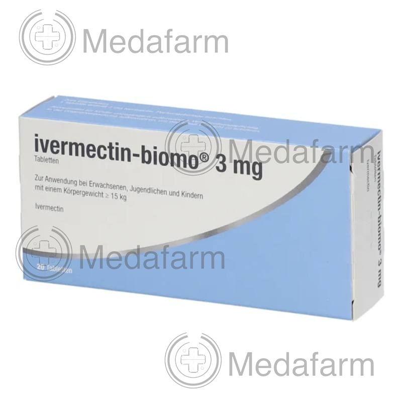 ІВЕРМЕКТИН / IVERMECTIN 3 мг таблетки 20 шт