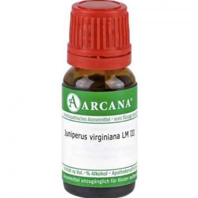 ЮНИПЕРУС ВИРГИНИАНА / JUNIPERUS VIRGINIANA LM 3 раствор 10 мл