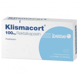 КЛИСМАКОРТ / KLISMACORT 100 мг ректальные капсулы 2 шт