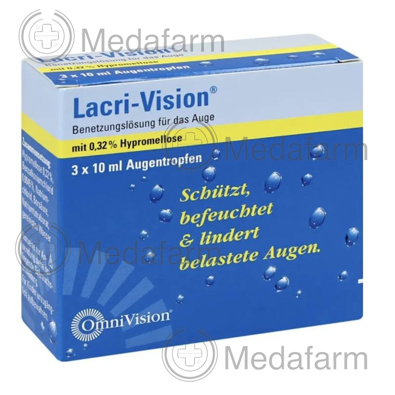 ЛАКРИ ВИЗИОН / LACRI VISION глазные капли 3x10 мл