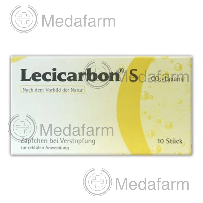 ЛЕЦИКАРБОН / LECICARBON S CO2 суппозитории 10 шт