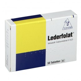 ЛЕДЕРФОЛАТ / LEDERFOLAT таблетки 50 шт