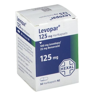 ЛЕВОПАР / LEVOPAR 125 мг тв. капс. 50 шт