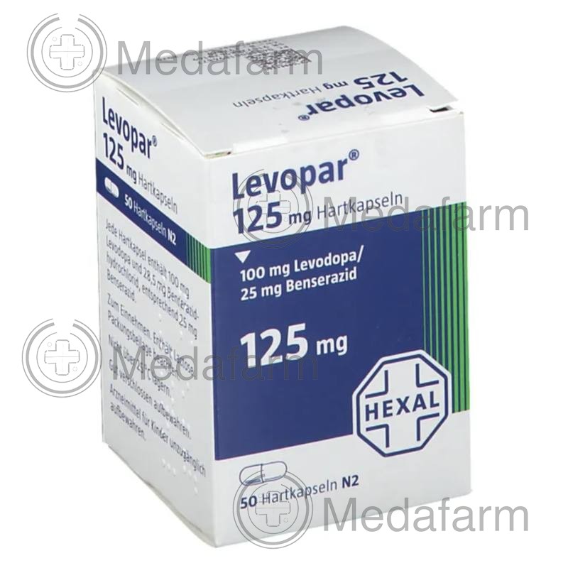 ЛЕВОПАР / LEVOPAR 125 мг тв. капс. 50 шт