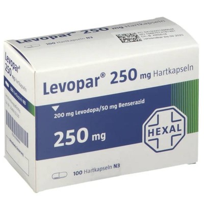 ЛЕВОПАР / LEVOPAR 250 мг тв. капс. 100 шт