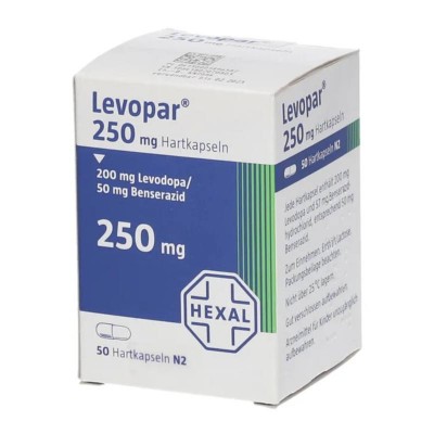 ЛЕВОПАР / LEVOPAR 250 мг тв. капс. 50 шт