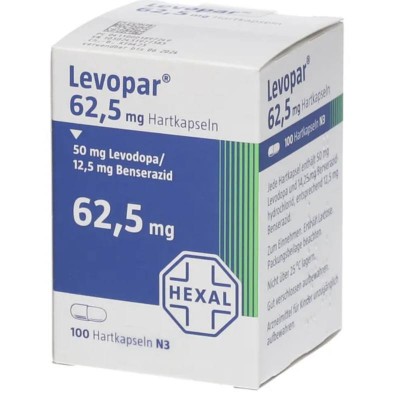 ЛЕВОПАР / LEVOPAR 62,5 мг тв. капс. 100 шт