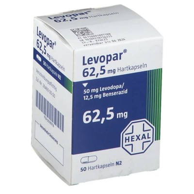ЛЕВОПАР / LEVOPAR 62,5 мг тв. капс. 50 шт