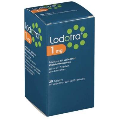 ЛОДОТРА / LODOTRA 1 мг таблетки модифицированного высвобождения 30 шт