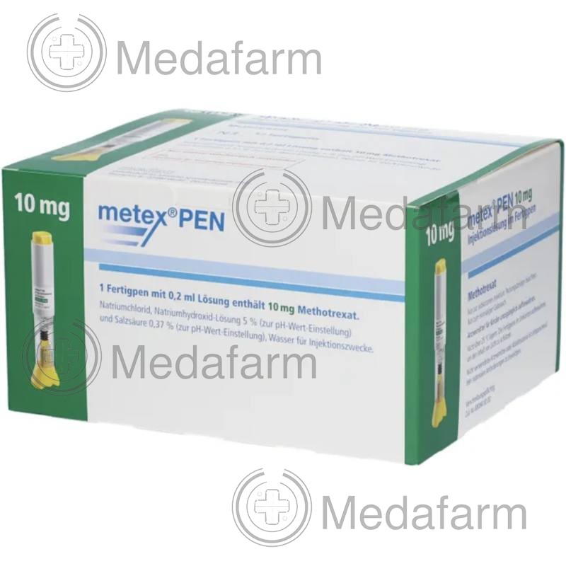 МЕТЕКС / METEX 10 мг р-н д/инъекц. у п/з ручці 12 шт