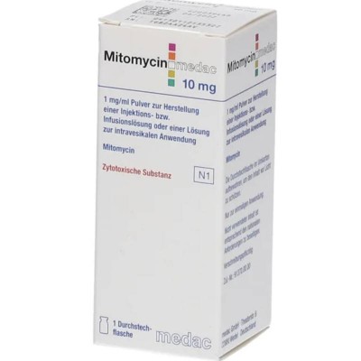 МИТОМИЦИН / MITOMYCIN 10мг порошок для приготовления раствора для инъекций, инфузий и внутрипузырного орошения 1 шт
