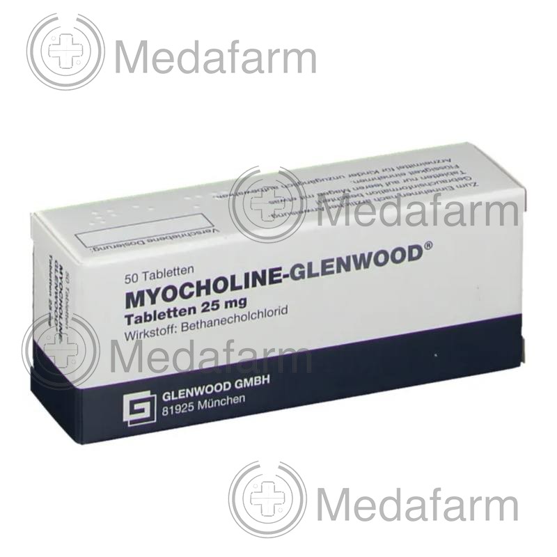 МІОХОЛІН / MYOCHOLINE 25 мг таблетки 50 шт