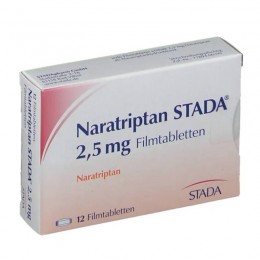 НАРАТРИПТАН / NARATRIPTAN 2,5 мг табл. п/о. 12 шт