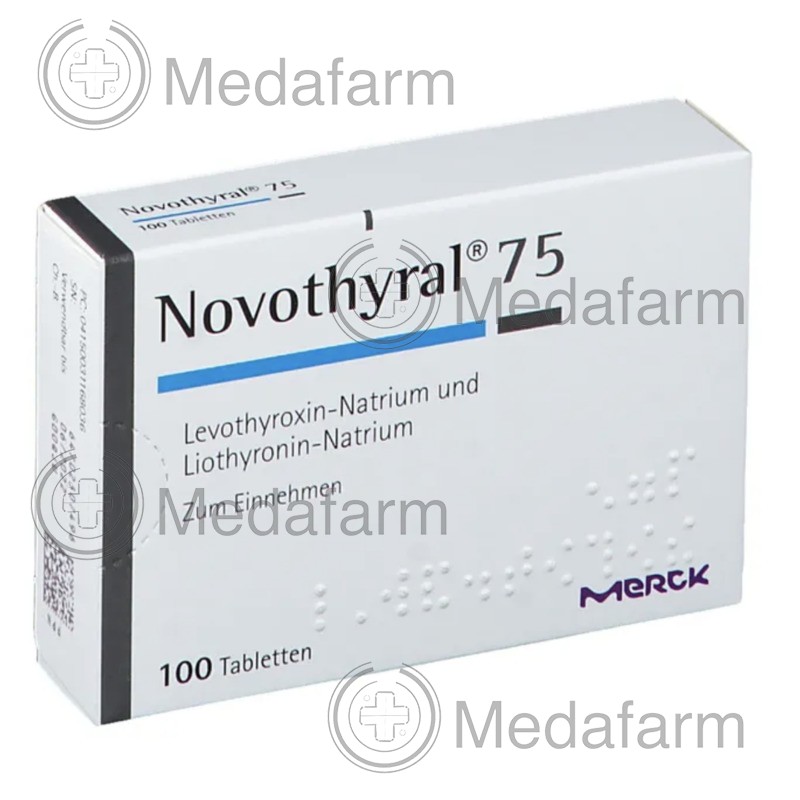НОВОТИРАЛ / NOVOTHYRAL 75 таблетки 100 шт
