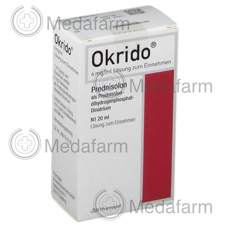 ОКРИДО / OKRIDO 6 мг пероральный раствор 20 мл