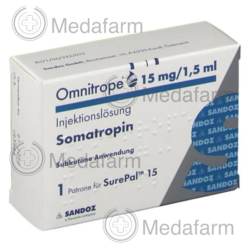 ОМНІТРОП / OMNITROPE 15 мг/1,5 мл р-н д/инъекц. 1 шт