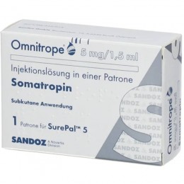 ОМНІТРОП / OMNITROPE 5 мг/1,5 мл р-н д/инъекц. 1 шт
