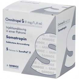 ОМНІТРОП / OMNITROPE 5 мг/1,5 мл р-н д/инъекц. 5 шт