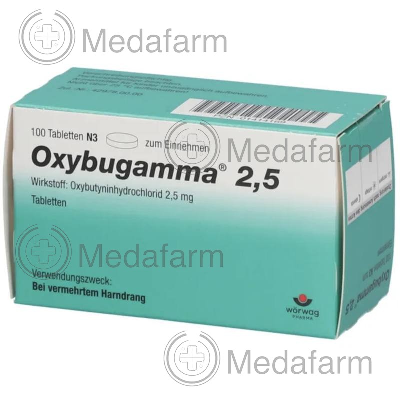 ОКСИБУГАММА / OXYBUGAMMA 2,5 таблетки 100 шт