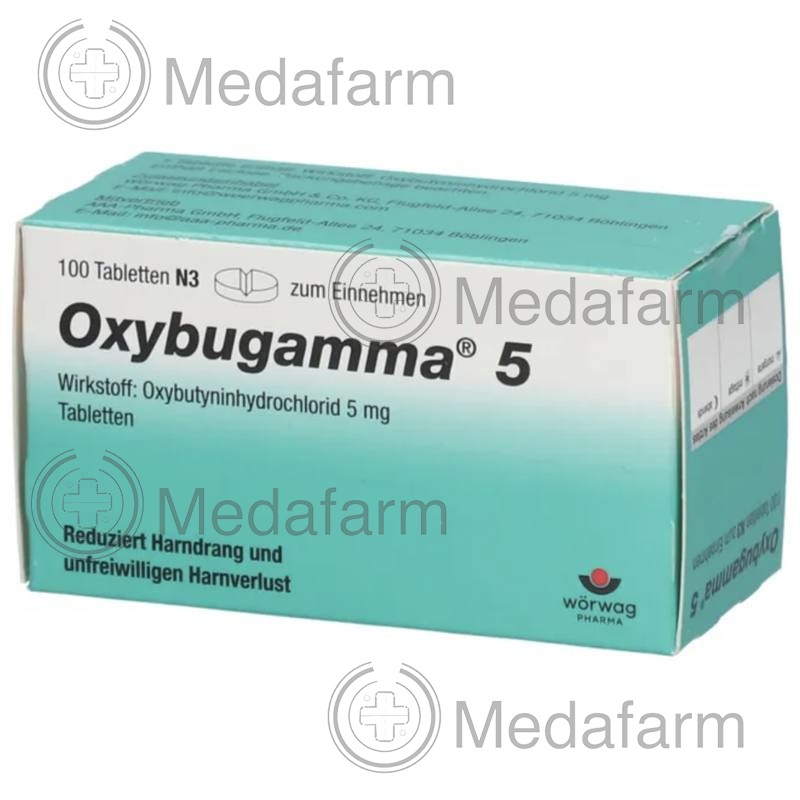 ОКСИБУГАММА / OXYBUGAMMA 5 таблетки 100 шт