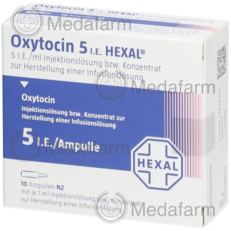 ОКСИТОЦИН / OXYTOCIN 5 р-н д/инъекц. та інфузій 10x1 мл