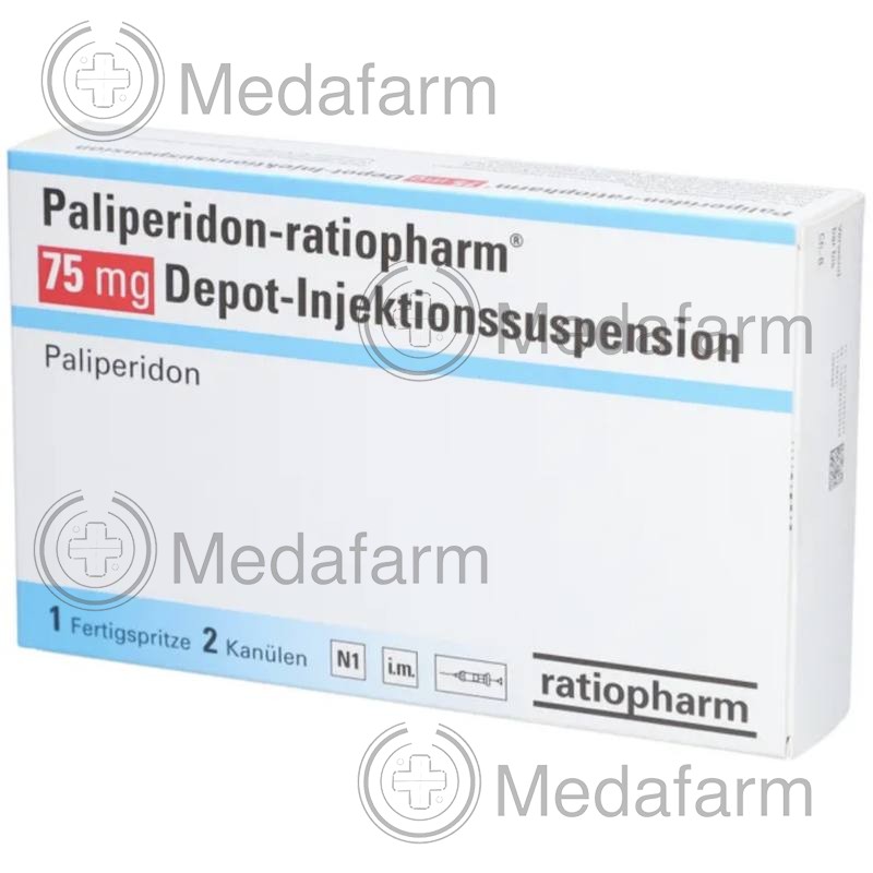ПАЛИПЕРИДОН / PALIPERIDON 75 мг депо-суспензия для инъекций 1 шт
