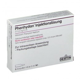 ФЕНГІДАН / PHENHYDAN р-н д/инъекц. 5x5 мл